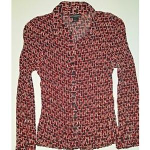 Petite Sophisticate Women's Long Sleeve Blouse 10P